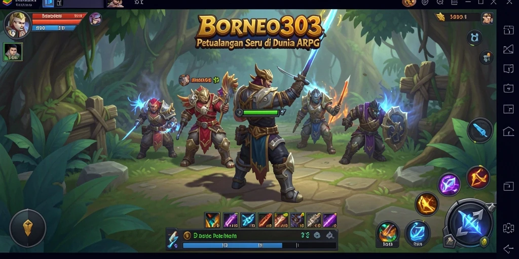 Tangkapan layar gameplay menampilkan aksi seru dalam <strong>BORNEO303</strong>.
