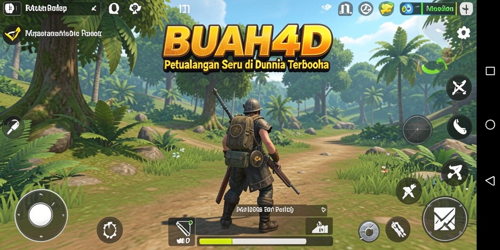 Tampilan menakjubkan dari gameplay BUAH4D yang penuh petualangan.