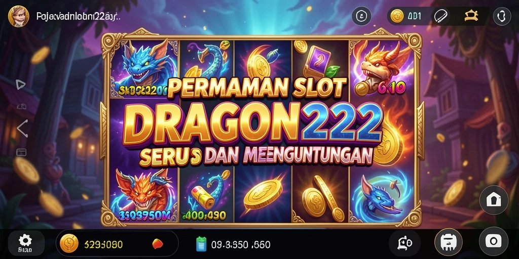 Tampilan utama gameplay <strong>DRAGON222</strong> yang seru dan mengasyikkan.