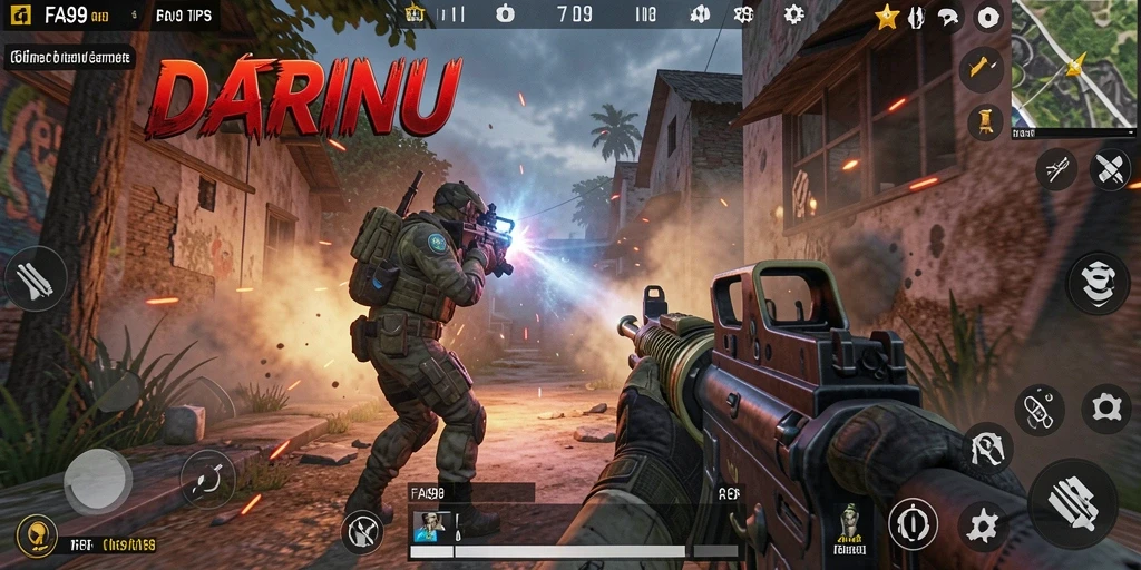 Tampilan menarik dari gameplay seru FA99 yang penuh aksi.