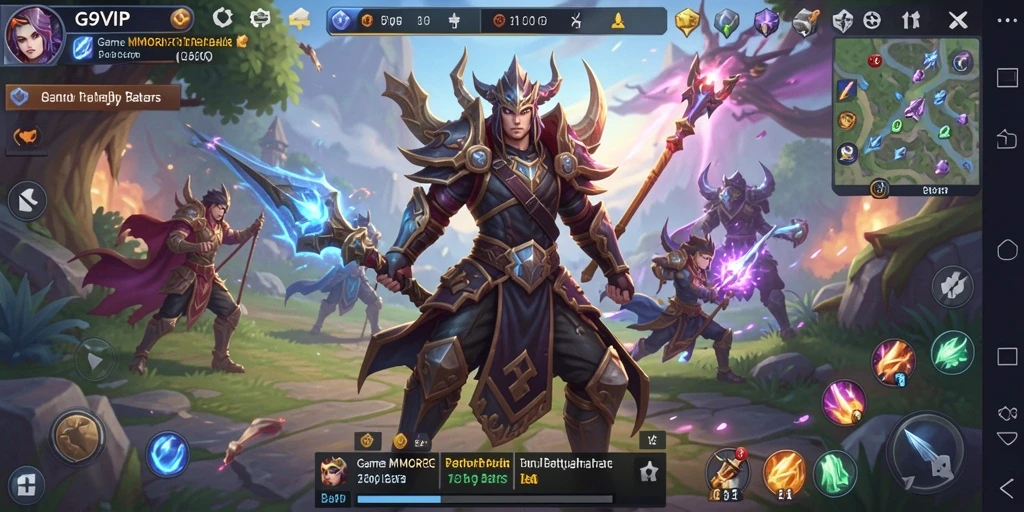 Tampilan gameplay seru di dunia fantastis G9VIP