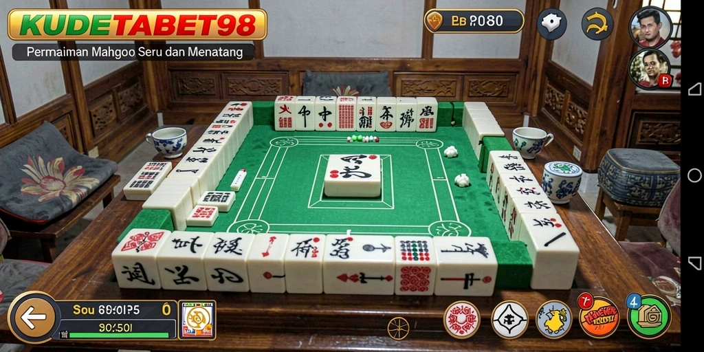Screenshot utama KUDETABET98 menampilkan gameplay Mahjong yang mendebarkan.