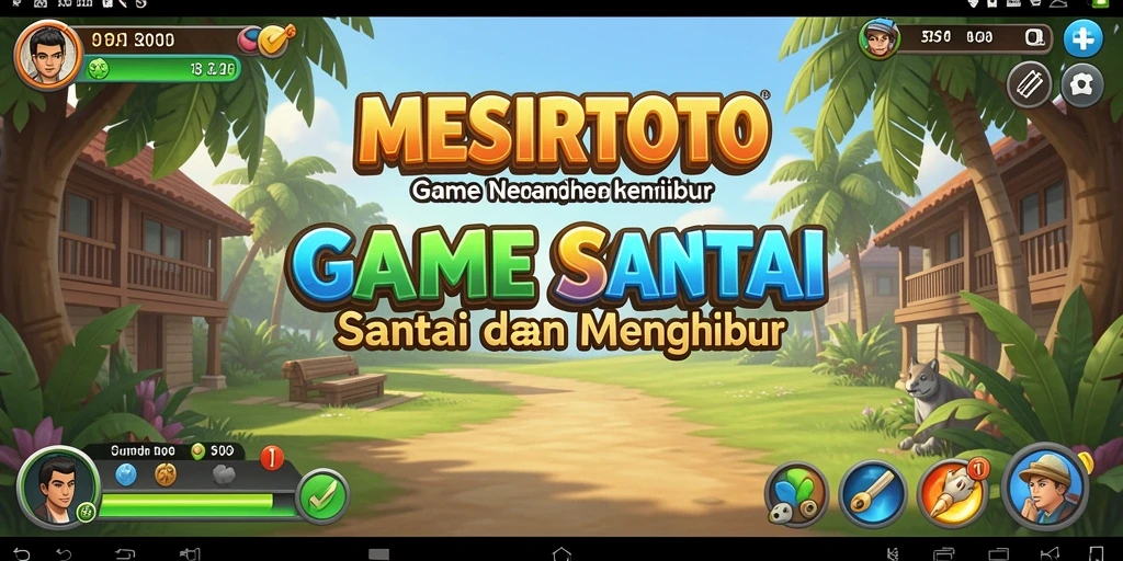 Gameplay menarik dan penuh warna dari MESIRTOTO.