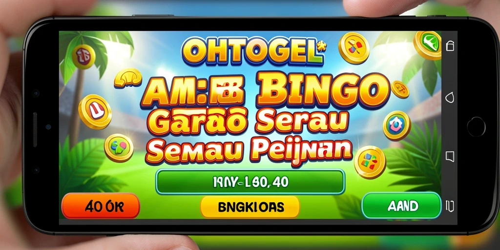 Screenshot utama OHTOGEL menampilkan keseruan gameplay Bingo yang interaktif.