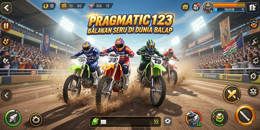 Tampilan gameplay balap seru di PRAGMATIC123