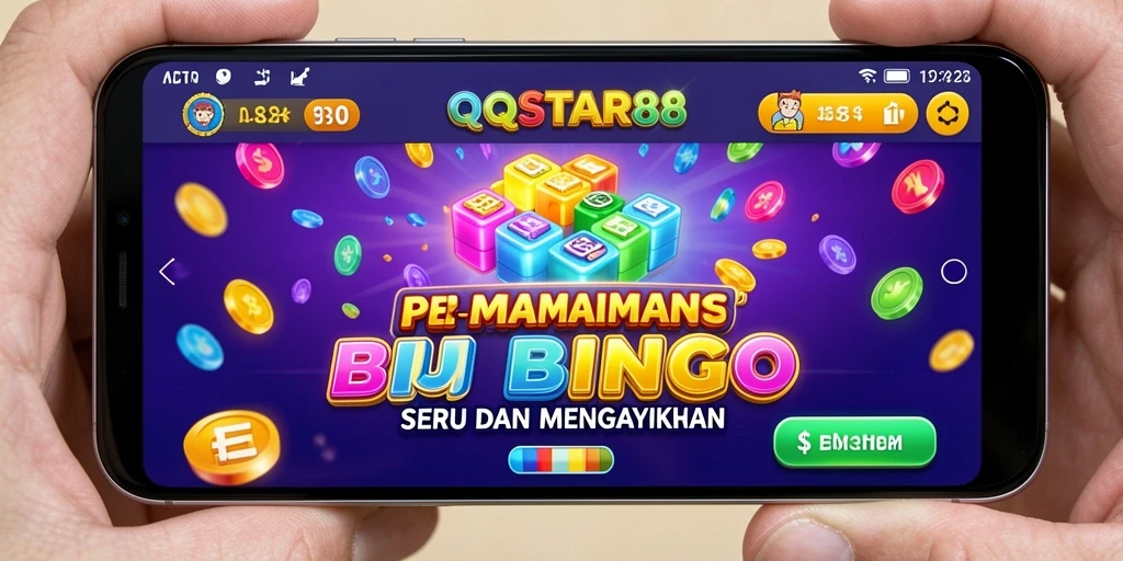 Screenshot gameplay QQSTAR88 yang menunjukkan keseruan bermain Bingo.