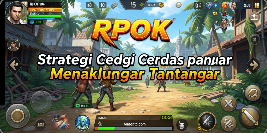 Gameplay menarik RPOK dengan tantangan strategi yang mendebarkan.
