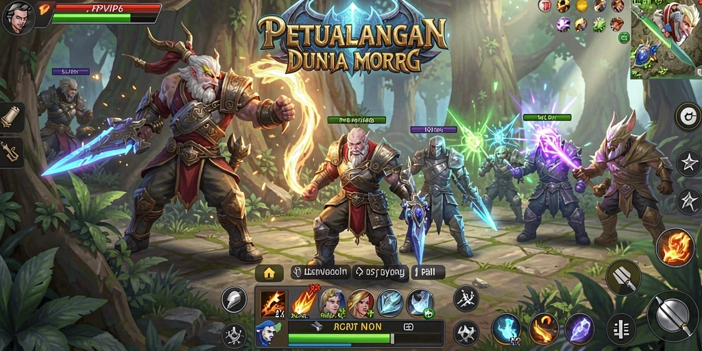Tampilan gameplay RPVIP6 yang memukau dan mengasyikkan.
