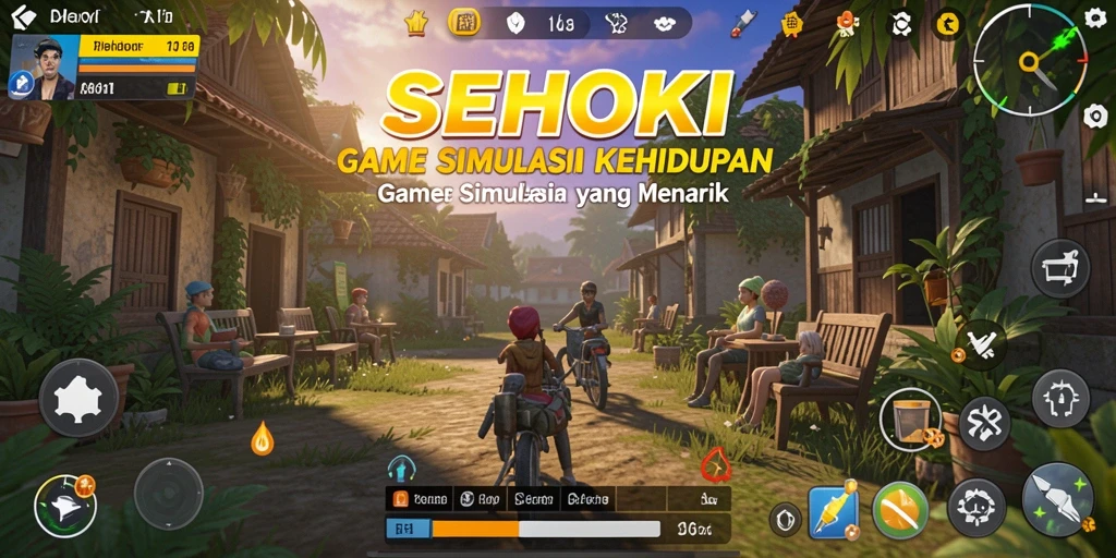 Tampilan gameplay SEHOKI yang mengasyikkan dan interaktif.