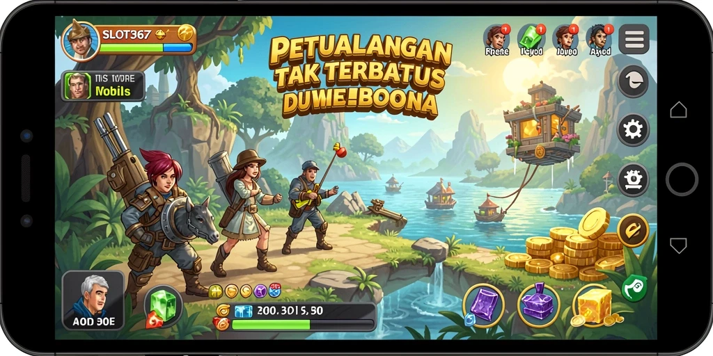Screenshot menampilkan petualangan seru di dunia terbuka SLOT367.
